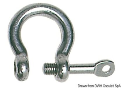 Grillo inox cetra asse imperdibile 10 mm 08.221.10 Osculati