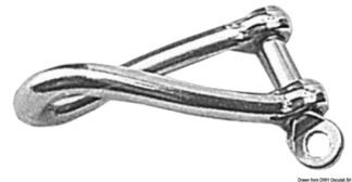 Grillo inox ritorto microfuso 10 mm 08.856.10 Osculati