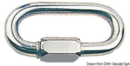 Osculati 08.874.80 Moschettone Inox A Vite Mm 8