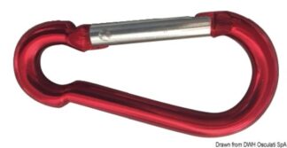 Moschettone lega leggera mm 50 09.183.05 Osculati