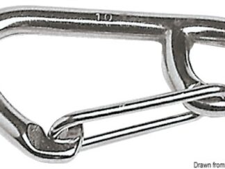 Osculati 09.185.12 Moschettone Grande Inox Mm 120
