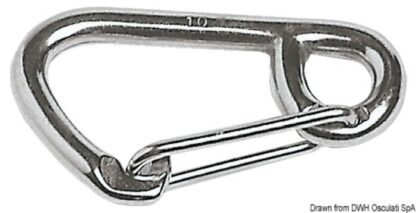 Osculati 09.185.12 Moschettone Grande Inox Mm 120