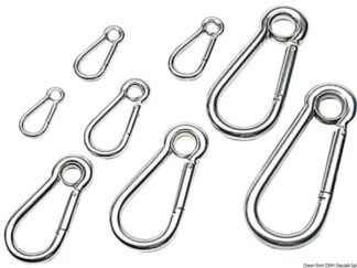 Osculati 09.186.14 Moschettone Inox Occhio Mm 12
