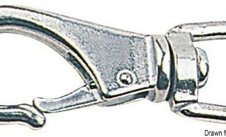 Osculati 09.251.02 Moschettone Inox Con Girella 94 Mm