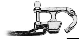 Moschettone per sci nautico 100 mm 09.525.01 Osculati