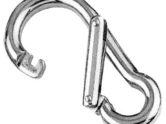 Osculati 09.590.10 Moschettone Inox Apertura Asimmetrica 100 Mm