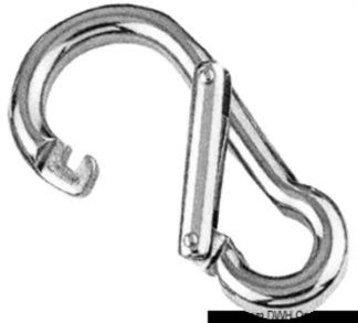 Moschettone inox apertura asimmetrica 100 mm 09.590.10 Osculati