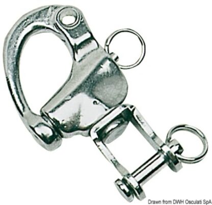 Moschettone inox spi mm 87 09.939.02 Osculati