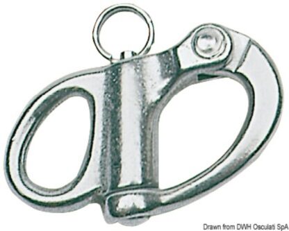 Moschettone inox spi 66 mm 09.945.75 Osculati