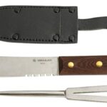 Parure coltello inox + punteruolo 10.285.20 Osculati