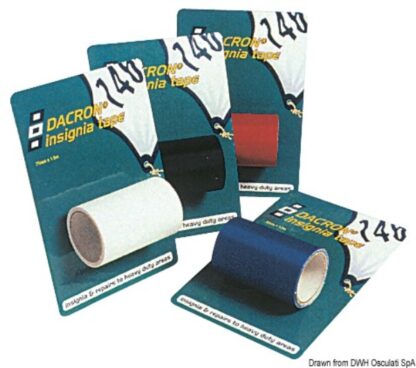 Nastro adesivo 75 mm x 1,5 m nero 10.288.41 PSP Marine Tapes