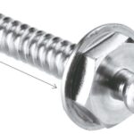 Osculati 10.441.00 Bottone Maschio Loxx Vite Autofilettante bottoni occhioli ed accessori di fissaggio