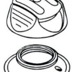 Bottone automatico Perfix blu 10.446.02 Perfix