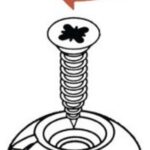 Bottone femmina Perfix blu 10.447.02 Perfix