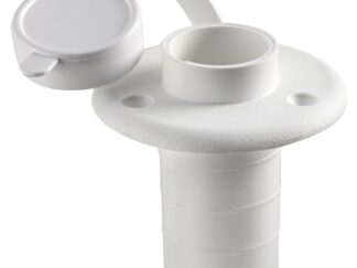 Basetta plastica bianca incasso piano 2 contatti 11.000.03 Osculati