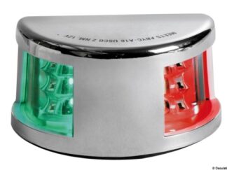 Fanale di via Mouse Deck bicolore corpo inox 11.037.25 Osculati