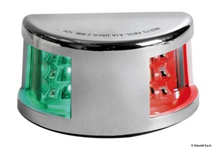 Fanale di via Mouse Deck bicolore corpo inox 11.037.25 Osculati