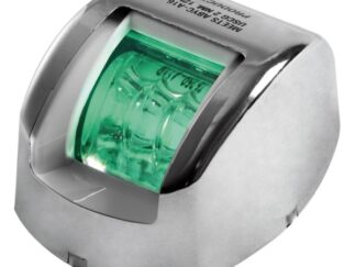 Fanale di via Mouse verde corpo inox 11.038.22 Osculati