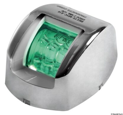 Fanale di via Mouse verde corpo inox 11.038.22 Osculati