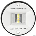 Luce di Via poppa 135° Evoled in ABS bianco (Blister) 11.039.14 Osculati