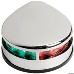 Fanale bicolore inox lucido 11.041.21 Osculati