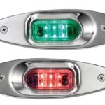 Fanali di via Evoled Eye rosso/verde 11.043.24 Osculati