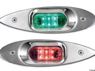 Fanali di via Evoled Eye rosso/verde 11.043.24 Osculati