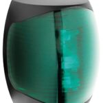 Osculati 11.060.02 Fanale Di Via Sphera Ii Verde Corpo Nero luci fino a 20 m