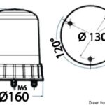 Luce colore blu 12/24 V 11.096.12 Osculati