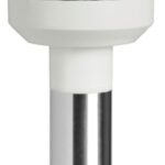 Asta 60 cm inox con fanale plastica bianca 11.110.02 Osculati