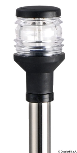 Asta Compact inox 100 cm fanale nero 11.112.03 Osculati