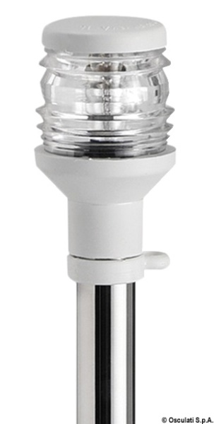 Asta Compact inox 100 cm fanale bianco 11.112.04 Osculati
