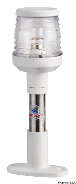 Asta con fanale bianco 20 cm 11.113.21 Osculati