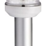 Asta 100 cm fanale 360° bianco a parete 11.123.01 Osculati