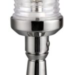 Fanale testa albero inox con basetta 11.132.02 Osculati