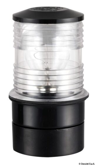 Fanale testa albero bianco/nero 360° 11.134.00 Osculati