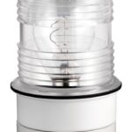 Fanale testa albero bianco/bianco 360° 11.134.02 Osculati