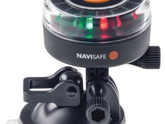 Osculati 11.139.07 Lampada Navisafe 360° Tricolore Supporto A Ventosa