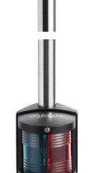 Asta combinata incasso 100 cm nera 11.166.01 Osculati