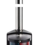 Asta combinata parete 100 cm nera 11.167.01 Osculati