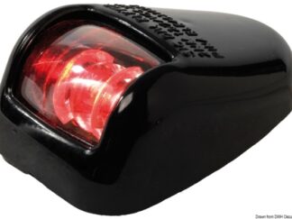 Fanale nero rosso 112° Orions 11.395.01 Osculati