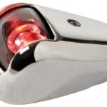 Osculati 11.396.01 Fanale Rosso Inox 112° Orions luci di via a led orions fino a 20 m