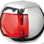 Osculati 11.407.01 Fanale Classic 12 Inox Rosso luci sphera design fino a 12 m