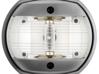 Fanale Sphera Compact prua bianco RAL 7042 11.408.63 Osculati
