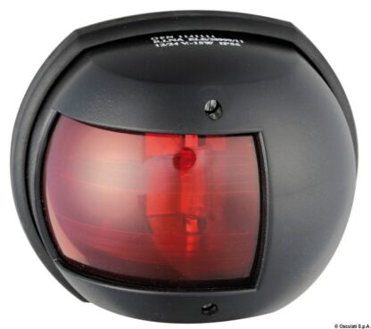 Fanale Maxi 20 rosso/nero 12 V 11.411.01 Osculati