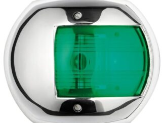 Fanale Maxi 20 inox verde 12 V 11.411.72 Osculati