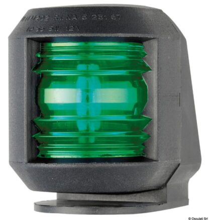 Fanale U88 da coperta verde/nero 11.413.02 Osculati