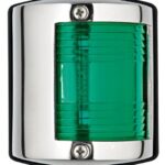 Fanale U85 inox verde 11.414.02 Osculati