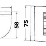 Osculati 14.300.00 Lampadina Siluro 12 V 10 W luci di via fino a 12 metri