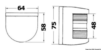 2 Lampadine LED a siluro 39 mm 3000 K 14.301.22 Osculati